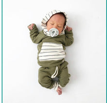Load image into Gallery viewer, Striped Hoodie and Jogger set - Baby One Baby Two