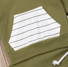 Load image into Gallery viewer, Striped Hoodie and Jogger set - Baby One Baby Two