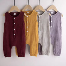 Load image into Gallery viewer, Lightweight button-down romper - Baby One Baby Two