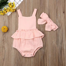 Load image into Gallery viewer, Baby Romper Bodysuit - Baby One Baby Two