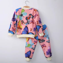 Load image into Gallery viewer, Fly Girl Butterfly Tracksuit - Baby One Baby Two