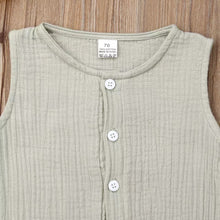 Load image into Gallery viewer, Lightweight button-down romper - Baby One Baby Two