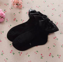 Load image into Gallery viewer, Satin Ruffle Trim Socks - Baby One Baby Two