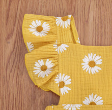Load image into Gallery viewer, Daisy cotton linen romper - Baby One Baby Two