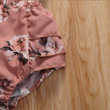 Load image into Gallery viewer, BABY ONE BABY TWO Baby and Toddler Girl Simply Floral 2-piece Romper Set.