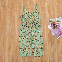 Load image into Gallery viewer, Toddler Floral Full-length Romper - Baby One Baby Two