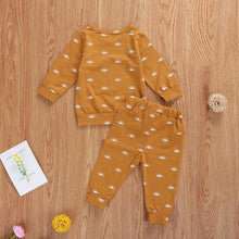 Load image into Gallery viewer, You Are My Sunshine 2-piece Pullover Sweatshirt with Sweatpants - Baby One Baby Two