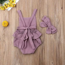 Load image into Gallery viewer, Baby Romper Bodysuit - Baby One Baby Two