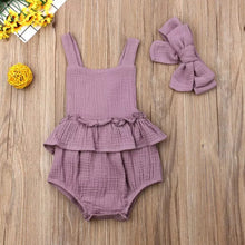 Load image into Gallery viewer, Baby Romper Bodysuit - Baby One Baby Two