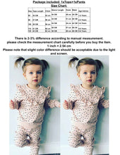 Load image into Gallery viewer, Pink Ruffle 2-piece Lightweight Sweatshirt and Sweatpants - Baby One Baby Two