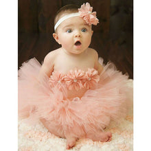 Load image into Gallery viewer, Newborn tutu 3-piece photography prop set - Baby One Baby Two
