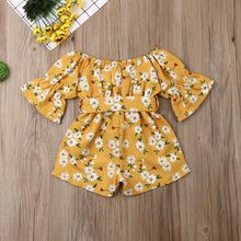 Load image into Gallery viewer, Long-Sleeve Baby Floral Romper - Baby One Baby Two
