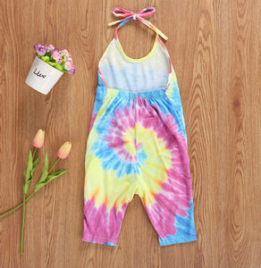 Tie dye pocket romper - Baby One Baby Two