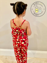 Load image into Gallery viewer, Toddler Floral Full-length Romper - Baby One Baby Two
