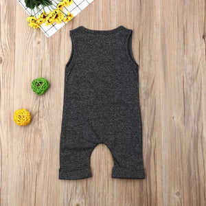 Baby Button-down Romper - Baby One Baby Two