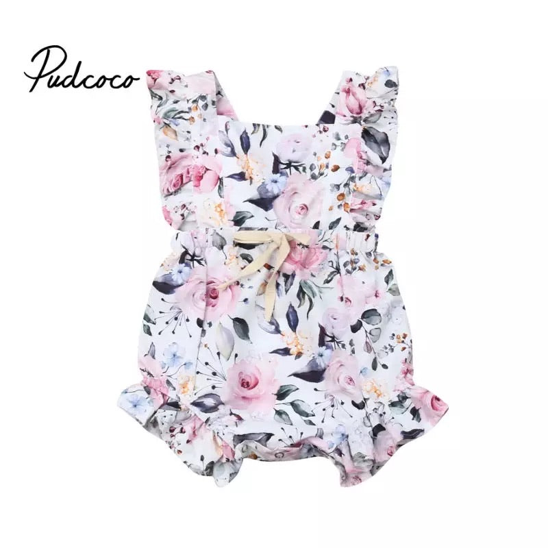 Rosey Romper - Baby One Baby Two