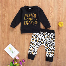 Load image into Gallery viewer, Pretty Little Thing 2-Piece Sweatshirt with Jogger - Baby One Baby Two
