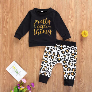 Pretty Little Thing 2-Piece Sweatshirt with Jogger - Baby One Baby Two