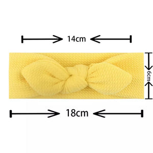 Baby and Toddler Girl Simple Bow Headband.