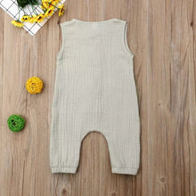 Load image into Gallery viewer, Lightweight button-down romper - Baby One Baby Two
