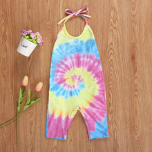 Load image into Gallery viewer, Tie dye pocket romper - Baby One Baby Two
