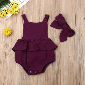 Baby Romper Bodysuit - Baby One Baby Two