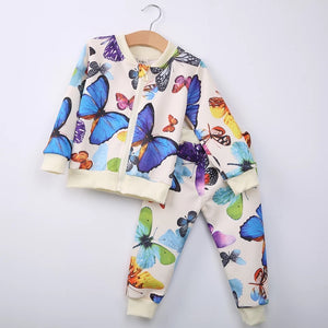 Fly Girl Butterfly Tracksuit - Baby One Baby Two