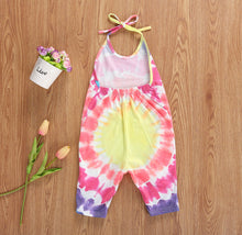 Load image into Gallery viewer, Tie dye pocket romper - Baby One Baby Two
