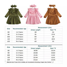 Load image into Gallery viewer, Ruffle Dress with matching headband - Baby One Baby Two
