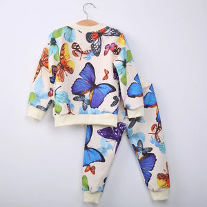 Fly Girl Butterfly Tracksuit - Baby One Baby Two