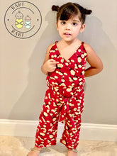 Load image into Gallery viewer, Toddler Floral Full-length Romper - Baby One Baby Two
