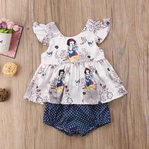 “Princess in the woods” 2-piece set - Baby One Baby Two