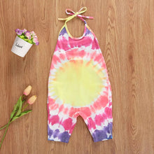 Load image into Gallery viewer, Tie dye pocket romper - Baby One Baby Two
