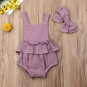 Baby Romper Bodysuit - Baby One Baby Two