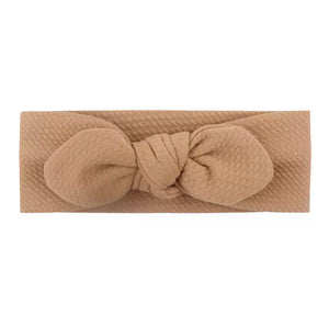 Baby and Toddler Girl Simple Bow Headband.